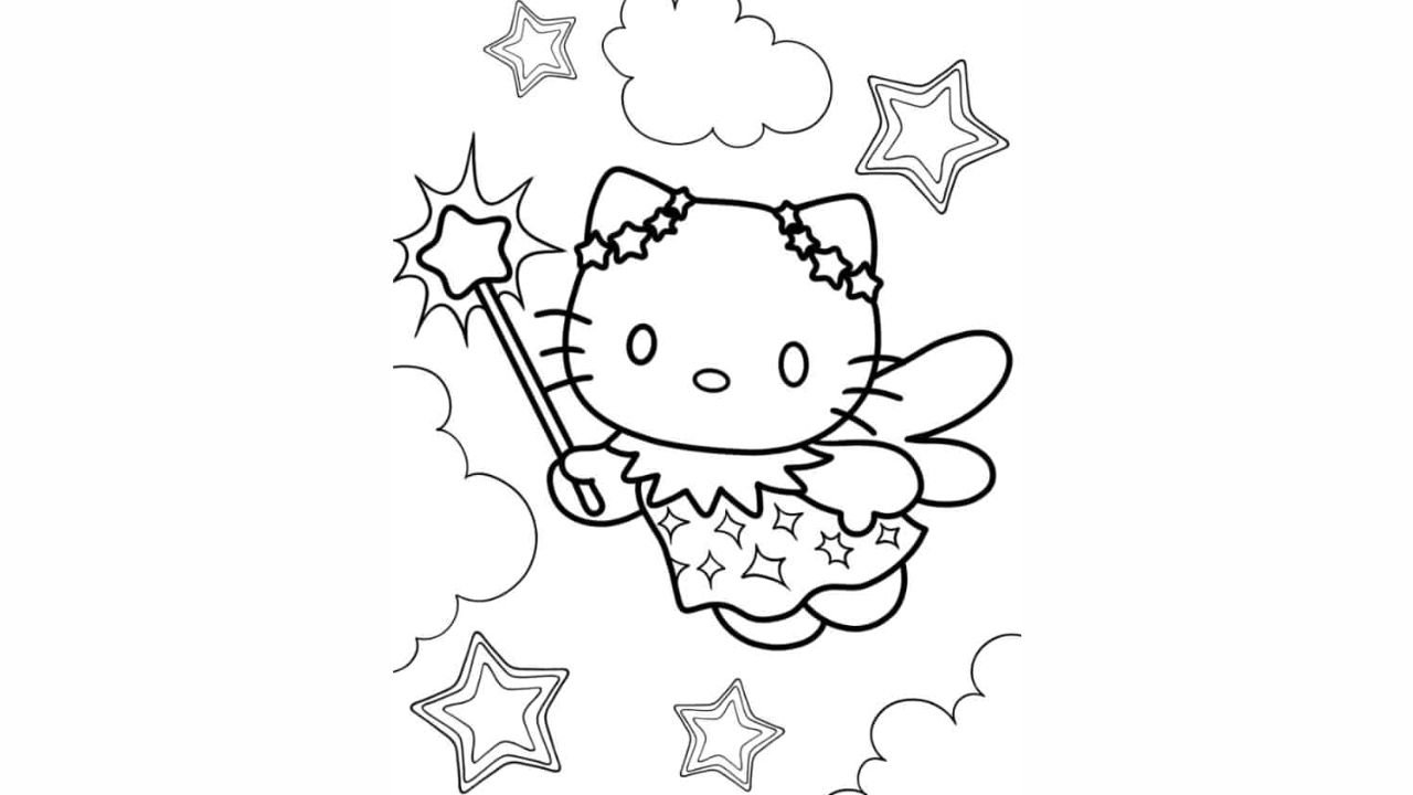 Cute Kawaii Fairy Hello Kitty