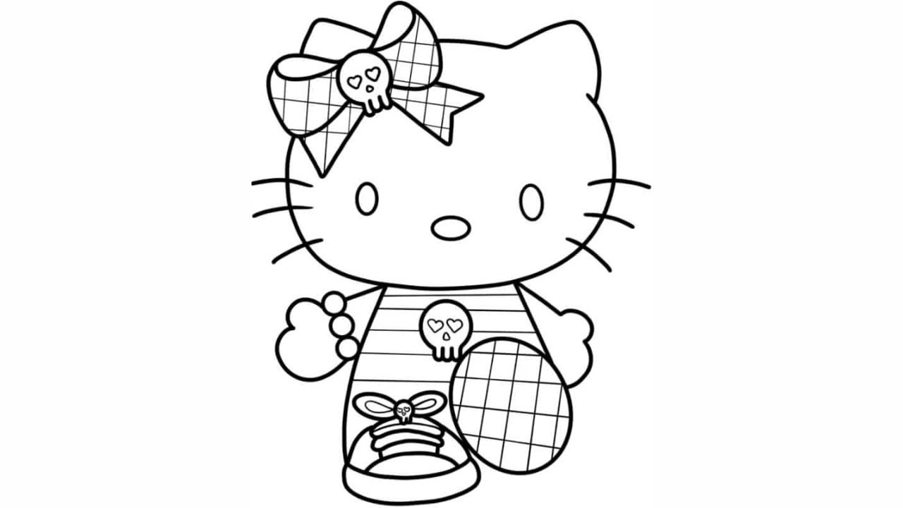 Goth Punk Hello Kitty
