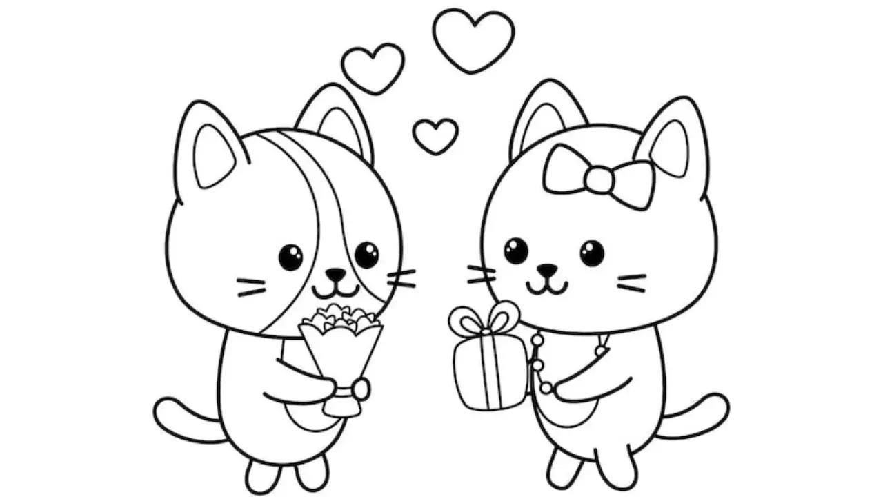 Hello Kitty Holding I Love You Heart