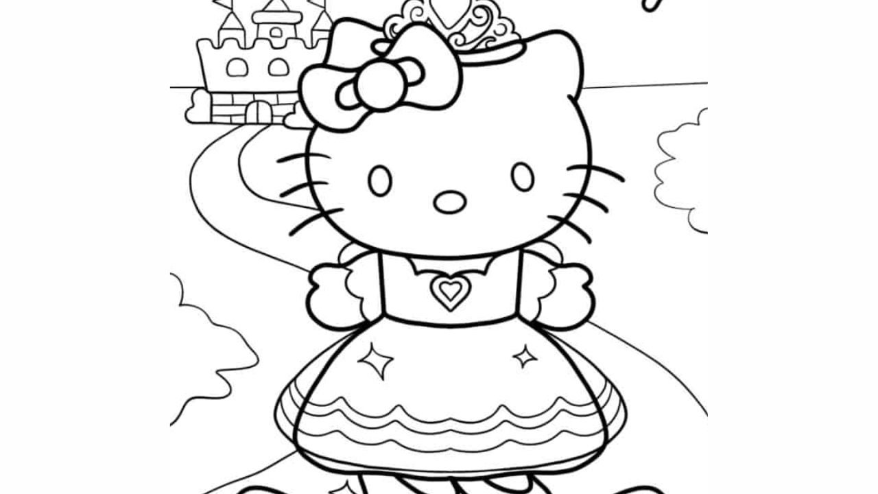 Hello Kitty’s Princess Party Poster